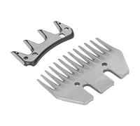 Luocute Tondeuse à Moutons Lame Droite 13 Dents Coupeur Électrique à Laine | Lame de ciseaux de tondeuse de chèvre en acier à haute teneur en carbone, peigne de remplacement pour outils de tonte de