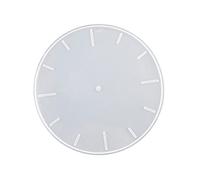 LUOFANG Horloge Résine Moules Grand Nombre Horloge Silicone Moule Époxy Horloge Moule pour Résine Coulée DIY Mur Clack Art Décoration - 370mm