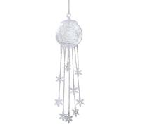 Luoilba Décoration suspendue en cristal pour chambre lumineuse | La lumière blanche de la décoration suspendue en plastique crée une atmosphère discrète et festive dans l'entrée.