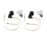 Luoilba Kit de capteur de thermocouple d'arrêt de sécurité en métal | L'interrupteur d'arrêt de sécurité arrête automatiquement le chauffage en cas d'inclinaison ou de chute.