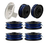 luolety Ligne de bobine de rechange pour débroussailleuse Ryobi, remplacement de bobine de coupe-bordures, lignes de bobine de 1,6 mm 8,3 m pour Ryobi RLT4027, RLT4125, RLT5027, RLT6030, RLT5127