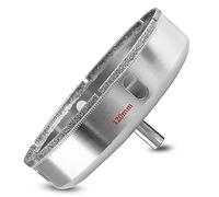 Luomorgo Scie cloche diamant 120 mm | Profondeur de coupe de 2,8 cm, forets diamantés, pour verre, céramique, marbre, porcelaine, carrelage, granit, quartz