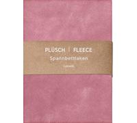 Luowei Drap-housse chaud pour l'hiver - 180 x 200 cm - Toucher cachemire - Doux, moelleux et pelucheux - Rose - En flanelle peluche - Drap-housse pour lit à sommier tapissier, surmatelas, matelas