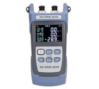 Luqeeg Mesureur de Puissance de Fibre Optique, Localisateur de Défaut D'indicateur de Puissance Optique avec Connecteur SC FC et Adaptateur USB, Compteur de Puissance Optique, Optical Power Meter