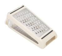 Luqeeg Râpe à Fromage, Trancheuse avec Récipient Amovible pour Légumes de Cuisine, Gingembre, Ail, 22 X 13,5 X 8,5 Cm, Râpe Double Face Fine et Grossière