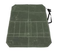 Luqeeg Sac à Outils de Chef, Sac à Outils de Chef, Pochette à de avec Toile Résistante à l'eau, Design Spacieux et organisé pour Ustensiles de Cuisine, Camping, Voyage, Barbecue (Vert OD)