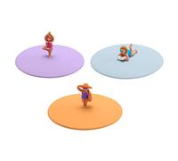 Lurch 210199 Beach Girls Lot de 3 couvercles Multicolore