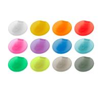 LURCH 210229 Lot de 12 marqueurs de Verre colorés pour marquer Les Verres 12 Couleurs