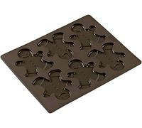 LURCH Moule a biscuit de Noël - Silicone - 24 x 30 cm - Marron Marron G