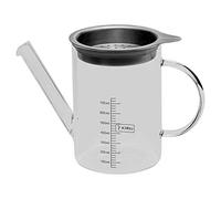 Lurch 70200 Carafe séparatrice de graisse avec doseur en verre borosilicate résistant à la chaleur 0,75 l