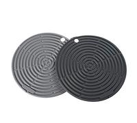 Lurch 70264 Lot de 2 dessous de plat et maniques en silicone