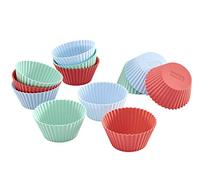 Lurch 83013 Muffin Moule Flexi Silicone Noir 12 Pièces 23 x 12 x 2 cm