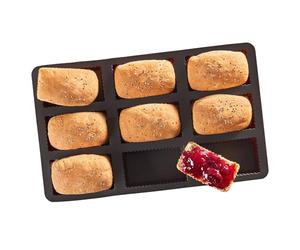 Lurch 85021 Flexiform Moule à Brownie Silicone Marron 20 x 15 x 10 cm