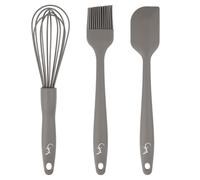 Lurch Flexi Starter Tools Lot de 3 spatules à pâte, pinceau, fouet, pâtisserie