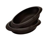 Lurch FlexiForm 585034 Moule à pain, ovale, pour la cuisson de différents types de pains, 100% silicone platine de qualité supérieure, sans BPA, 24 x 18 cm, marron