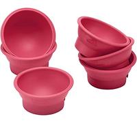 Lurch FlexiForm 83021 Lot de 6 mini moules en forme de têtes de tasses, balles, coccinelles, etc. 100% silicone platine sans BPA de qualité supérieure
