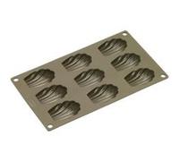 LURCH Lot de 9 moules a madeleine - Marron Marron G