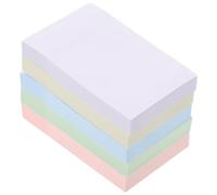 Lurrose 5 Sets de Notes Autocollantes en Papier Mignon, Déchirables et Multi-usages pour Bureau et Usage Domestique, Cahiers Détachables Design Simple et Portable Couleur Aléatoire