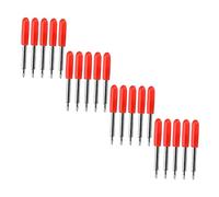 Lurrose 50pièces Lames De Remplacement pour Cutter Vinyle Lames Tungstène Outil De Découpe Pratique pour Matériaux Légers Et Moyens