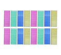 Lurrose 800 agrafes colorées pour agrafeuse de bureau, recharges d'agrafes métalliques, standard 24/6 couleurs pour l'organisation de documents à la maison, bureau ou à l'école.