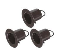 Lurrose Adaptateur de Chaîne de Gouttière 3pcs en Alliage D'aluminium Compatible Maillon de Chaîne de Pluie Installation Rapide pour Drainage D'eau de Toit et Jardin