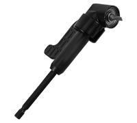 Lurrose Adaptateur de Douille pour Foret Adaptateur de Foret Angulaire 105 Degrés, Acier au Chrome Vanadium, Noir, Raccord Rapide, Tige Hexagonale, pour Perceuse Électrique et Clé