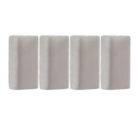 Lurrose Argile de Scellement Imperméable pour Air-conditioner et Prise Murale, Pâte à Modeler Blanche 4pcs, Étanchéité pour Réparation de Trous et Fuites