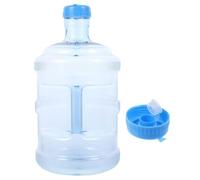 Lurrose Bidon d'eau 5L en PC avec Large Ouverture, 1 Set, Récipient d'eau Portable pour Camping Et Outdoor, Léger Et pour l'eau