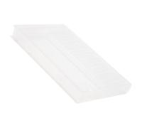 Lurrose Boîte de Rangement avec Design Multi-trous pour Accessoires de Perceuse à Ongles Portable en Plastique 20 Emplacements, Pratique Style Simple et Clair