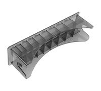 Lurrose Boîte en plastique rectangulaire pour porte-sabot de tondeuse, organisateur d'accessoires coiffure, boîte de peignes pour tondeuse, usage salon et à domicile