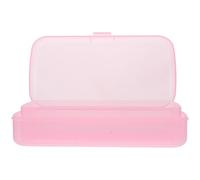 Lurrose Boîte pour Outil à Ongles en Pp Plateau Amovible et Structure Détachable, Facile à Nettoyer et Ranger pour Usage Professionnel Domicile