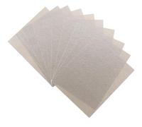 Lurrose Couvercles de Guide d'Ondes Micro-Ondes en Mica Découpables Feuilles Isolantes pour Protection et Réparation de Four, Lot de 10 Pièces