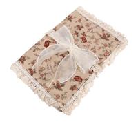 Lurrose Couverture de Livre Rigide en Polyester Anti-rayures Réutilisable, Étui Décoratif et Créatif pour Carnet A5, Protection Élégante pour Étudiants