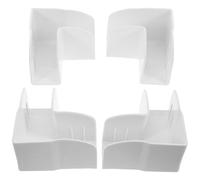 Lurrose Fixations Antidérapantes Accessoires Fiables et Petits Lot de 4 en Plastique pour Parc Bébé Pliable pour Sécurité en Extérieur et Voyage