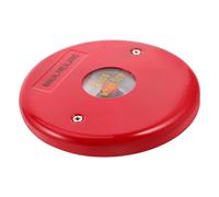 Lurrose Interrupteur Alarme Manuel en Acier Inoxydable Rouge, Bouton D'alerte d'urgence Haute Sensibilité, Résistant la Chaleur pour Usage en Entrepôts et Résidentiel