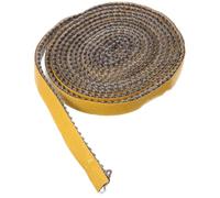 Lurrose Joint de Porte Installation Rapide Autocollant pour Poêle à Bois en Fibre de Verre, 300cm Résistant la Chaleur, Adapté pour Insert de Cheminée, et Grill pour Usage Résidentiel