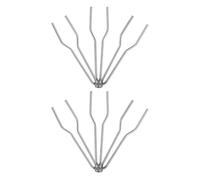 Lurrose Kit de 6 Pointes de Pyrogravure Rendu Fin et Chauffage Constant en Alliage Nickel-chrome pour Rentrée Scolaire pour Projets DIY de Pyrogravure sur Bois