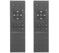 Lurrose Lot de 2 télécommandes universelles de remplacement pour ventilateur de plafond, contrôleur sans fil portable pour ventilateur de plafond LED avec 6 vitesses, variation d'intensité et