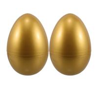 Lurrose Lot de 2 œufs de Pâques géants à remplir, coque en plastique, 25 | Œuf géant à remplir pour anniversaires, décorations de chasse aux œufs de Noël, grand récipient vide réutilisable pour