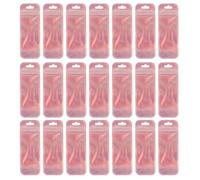 Lurrose Lot de 200 Pochettes de Rangement pour pinceaux de Maquillage, sachets Transparents à Fermeture hermétique, idéaux pour Le Rangement et la présentation des pinceaux et Outils cosmétiques
