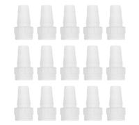 Lurrose Lot de 40 Raccords de Tuyauterie en Plastique pour Ballon D'eau, Adaptateur Mâle à Embout Cannelé, Connecteur Pratique Remplissage Rapide