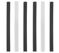 Lurrose Lot de 6 bandes de rechange en caoutchouc pour pelle à poussière - Protections de bord en caoutchouc de 26 cm (10,24 pouces), inserts de recharge pour balais, pelles et autres outils de