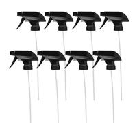 Lurrose Lot de 8 têtes d'arrosage pour Tuyau d'arrosage avec gâchette Manuelle à 28 Dents, pulvérisateur à Jet d'eau réglable, pièces détachées pour pulvérisateur de Jardin à