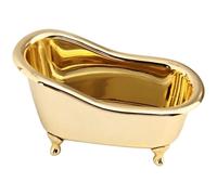 Lurrose Organisateur de bureau en ABS en forme de baignoire pour cosmétiques et vernis à ongles, design léger et facile à stocker