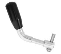 Lurrose Poignée de Porte pour Chaudière et Poêle à Charbon, Accessoire Classique en Métal et Plastique, Prise Stable et Résistante la Chaleur pour Usage Domestique