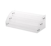 Lurrose Présentoir à Rouges à Lèvres en Acrylique Léger et Compact Design Multi-couches et Base Stable, Organisateur pour Vernis à Ongles et Accessoires de Maquillage