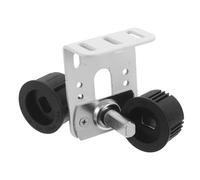 Lurrose Support Central en Métal et Plastique pour Moteur Tubulaire de Store Électrique 55mm, Assure la Longévité et Évite L'affaissement des Rideaux, pour Décoration de Fenêtre et