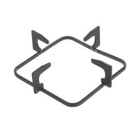 Lurrose Support Robuste en Fonte Noire pour Brûleur Gazinière, Structure Stable et Solide, Cuisine Support Amovible Wok Anti-dérapant