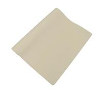 Lurrose Tapis de Coiffeuse 40x120 Cm Vert Matcha Antidérapant Imperméable en Velours Hollandais Épais, Sous-main de Bureau Inscriptible et Protection Anti-poussière pour Maquillage