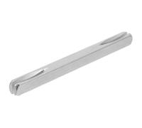 Lurrose Tige Carrée Fendue 8mm X 8mm X 100mm en Acier pour Poignée de Verrouillage de Porte, Accessoire de Serrure Mécanique Compatible Empreinte Digitale, Pièce de Quincaillerie